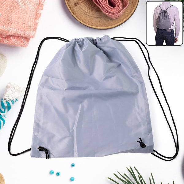 Casual Nylon Drawstring Backpack