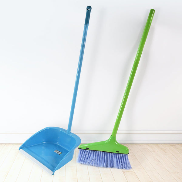 HANDLE DUSTPAN AND BRUSH FOR SWEEPING & CLEANING DUST, Supdi