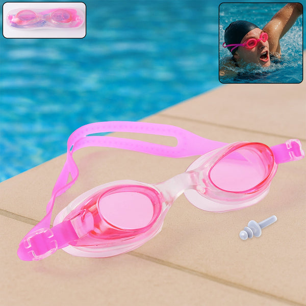 Anti-Fog Waterproof Adjustable Swimming Goggles