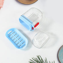 Multifunctional Soap Box with Drain Tray and Lock Clip, Sabudani (1 Pc)