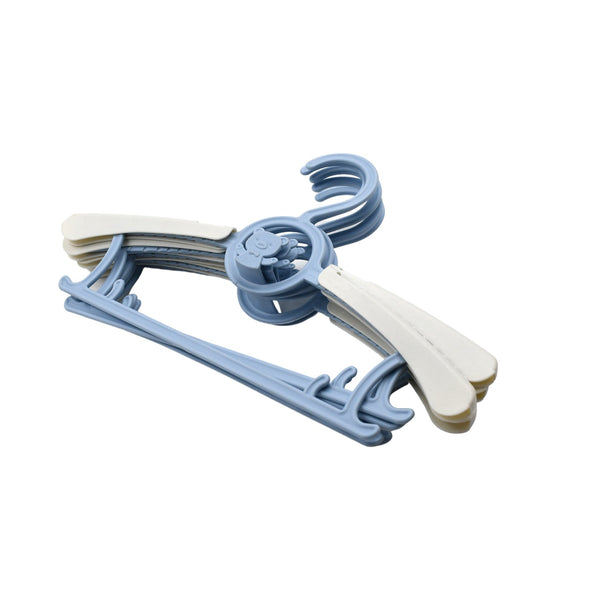 Large Adjustable Plastic Dress Hangers – Space-Saving & Lightweight (5 Pc)