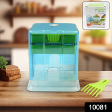 2-in-1 Potato Chipper & Slicer – French Fries Maker with Two-Blade Cutter (1 Pc)